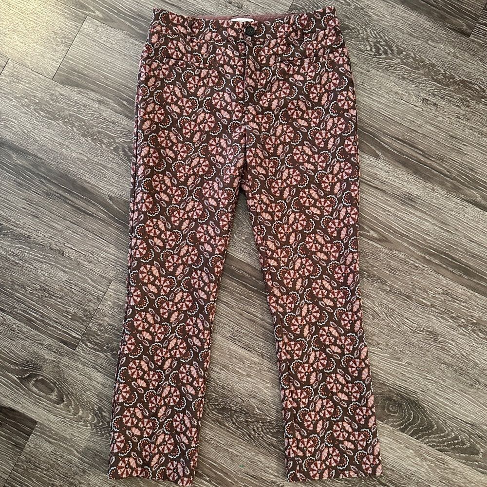 Anthropologie The Essential Slim Straight Trousers